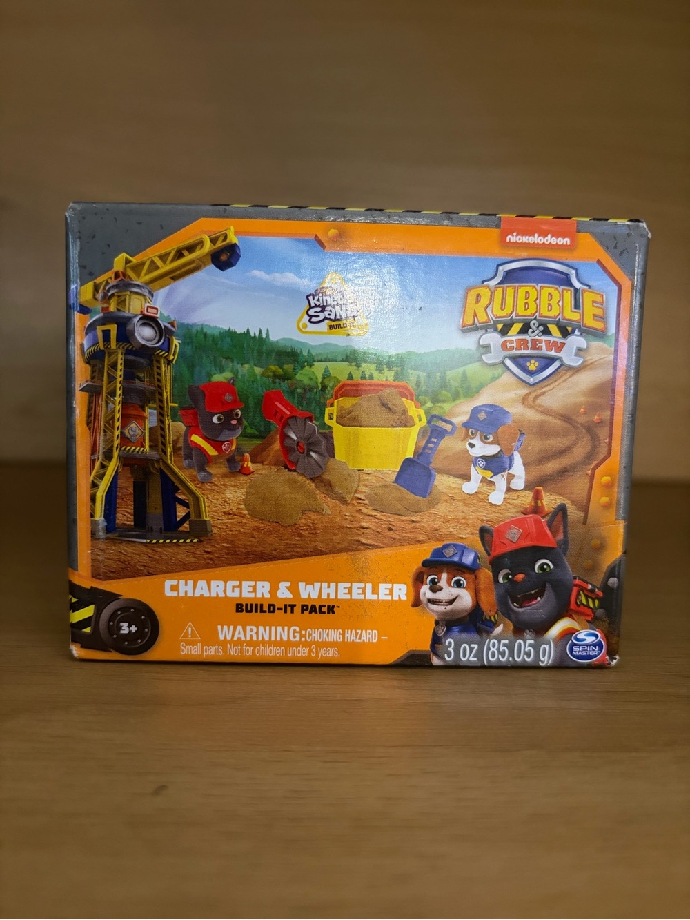 ✨$9✨NEW Rubble & Crew Charger & Wheeler Build-It Pack with Kinetic Sand